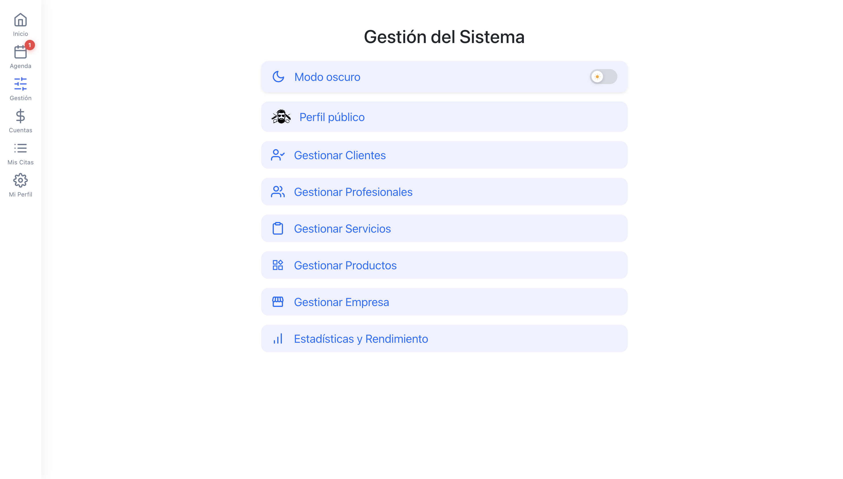 Gestión PC